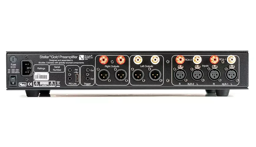 PS Audio StellarGold förförstärkare: Helt balanserad förförstärkare 10 PS Audio StellarGold Preamplifier
